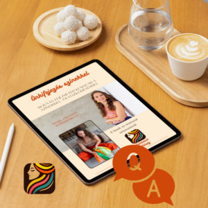 E-book az önkifejezés kiszínezéséről kérdezz felelekkel