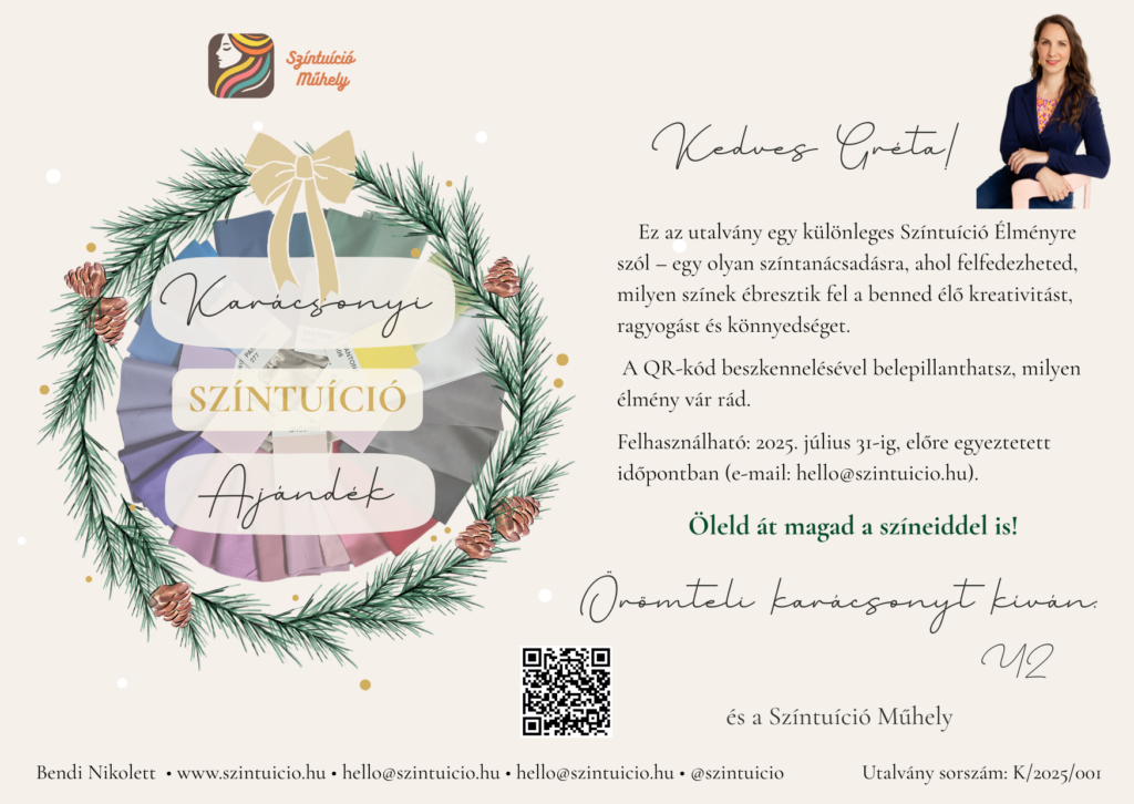 karácsonyi ajándékutalvány